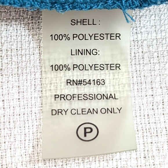 Calvin Klein Maxi Dress Women’s Size 8 Sleeveless Blouson Draped Blue Stripe - Picture 5 of 12